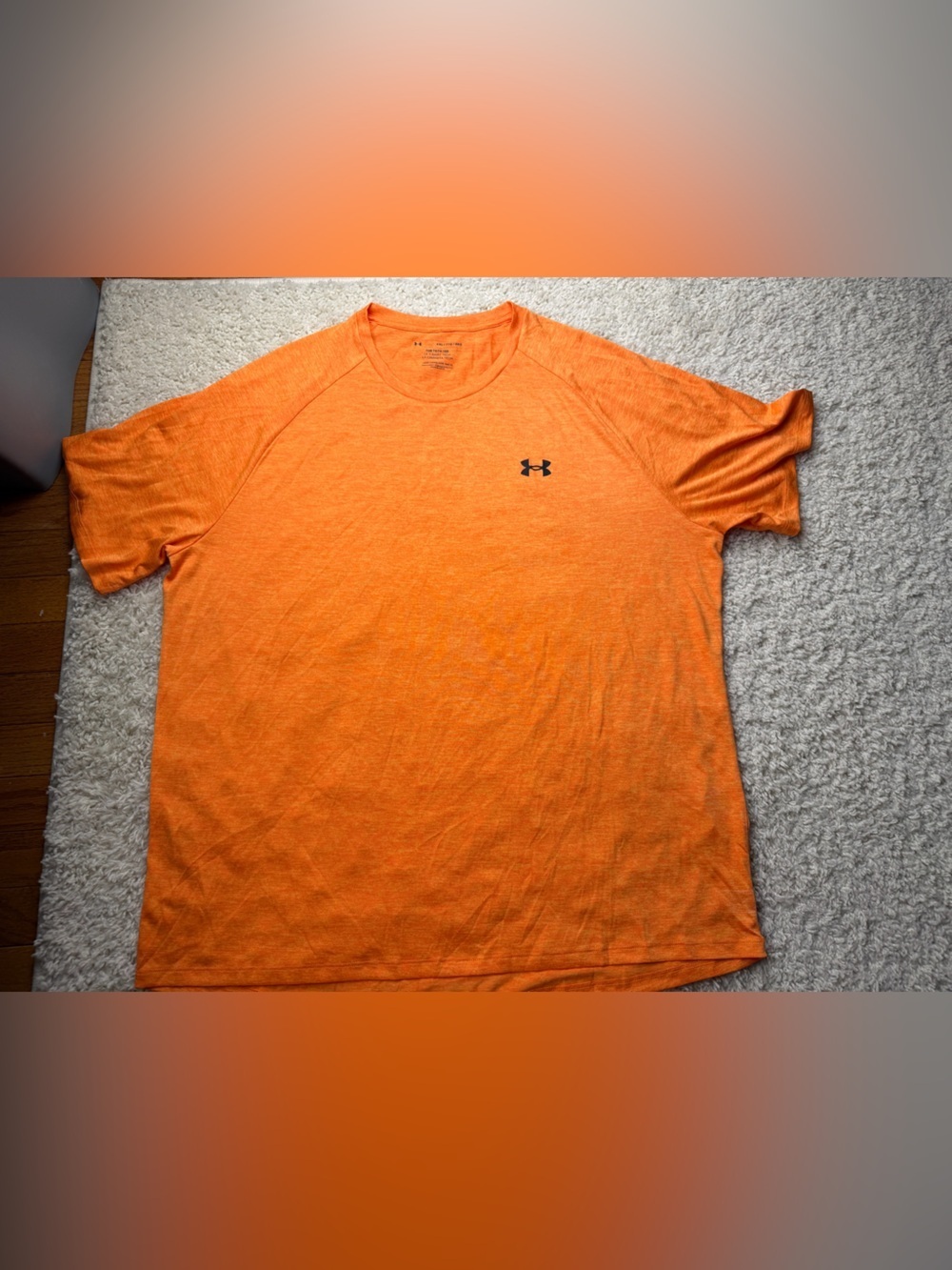 Under Armour XXL Men's Tech Tee - Orange